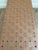 2020s Attributed to Union Home Cove Brown Leather Bench in Recycled Teak For Sale - Image 5 of 8