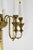 Metal Pair of Four-Light Italian Brass Candelabra Sconces, 1940s For Sale - Image 7 of 9
