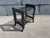 1980s 1980s Black Serving or Bar Cart From Mascagni, Made in Italy, Foldable For Sale - Image 5 of 15