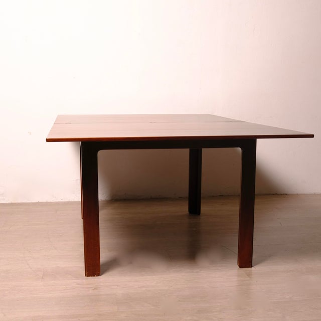 Wooden Dining Table with Book-Shaped Opening, 1950s For Sale - Image 13 of 18