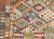 Contemporary Afghan Maimana Kilim Rug. Hand woven with wool on wool foundation by the Maimana tribes of Northern...