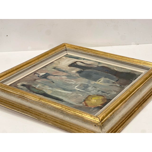 1950s Sigvard Börtz, Bottles and Vases, Oil on Panel, 1957, Framed For Sale - Image 5 of 9