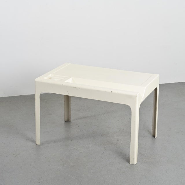 Textile Ozoo Desk and Chair by Marc Berthier, 1960s, Set of 2 For Sale - Image 7 of 14