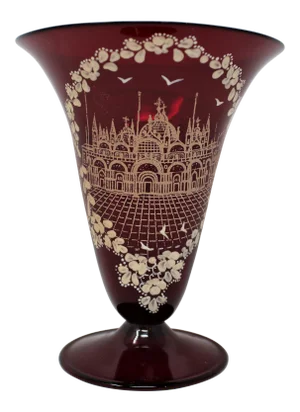 Vintage Souvenir Venice Vase