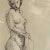 Black Early 20th Century Andre Derain Ink on Paper Drawing, Femme Nue Debout For Sale - Image 8 of 9