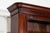 Brown Large Antique English Glazed Mahogany Bookcase, 1880 For Sale - Image 8 of 18