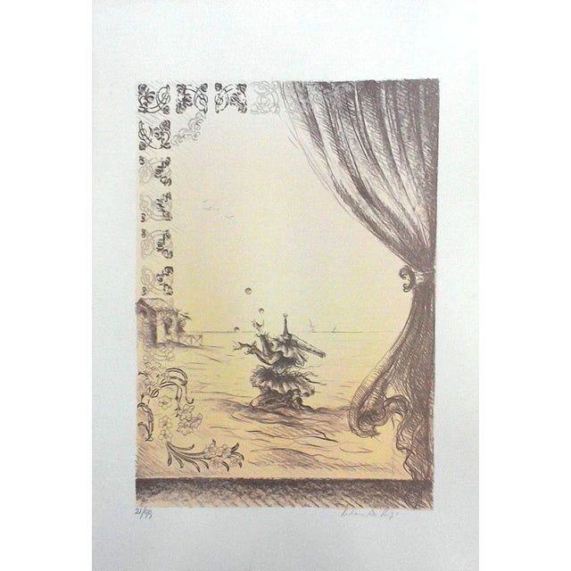 Image dimensions: 36 x 26 cm. Hand Signed. Edition of 99 pieces. Good conditions.