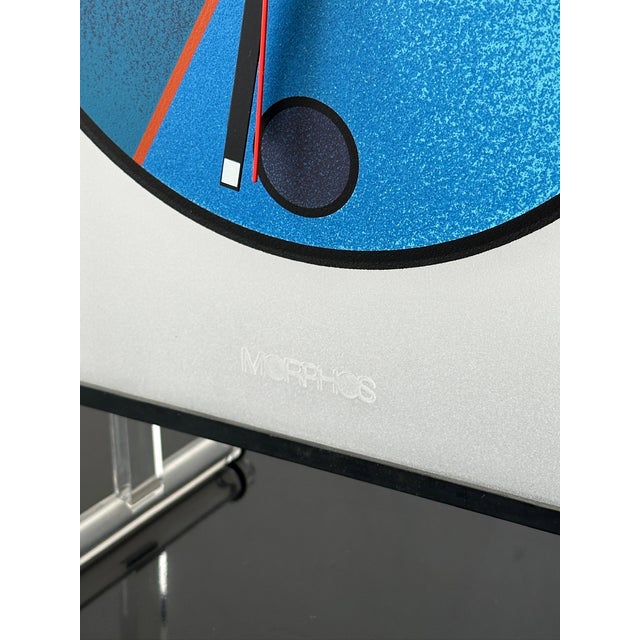 Postmodern Morphos Clock from Acerbis, 1980s For Sale - Image 3 of 6