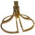 Brass Rhubarb Leaf Lamp by Tommaso Barbi, 1970s For Sale - Image 4 of 13