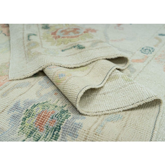Turkish Oushak Rug 8'3" x 10' #20378 For Sale In Houston - Image 6 of 8