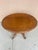 Late 19th Century Eastlake Antique Victorian Table Porcelain Wheels 1800's For Sale - Image 5 of 6