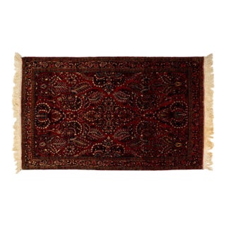 Iranian Sarouk Rug, 7' X 4' 1.5" For Sale