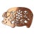 Vintage Copper Pig Motif Trivet For Sale