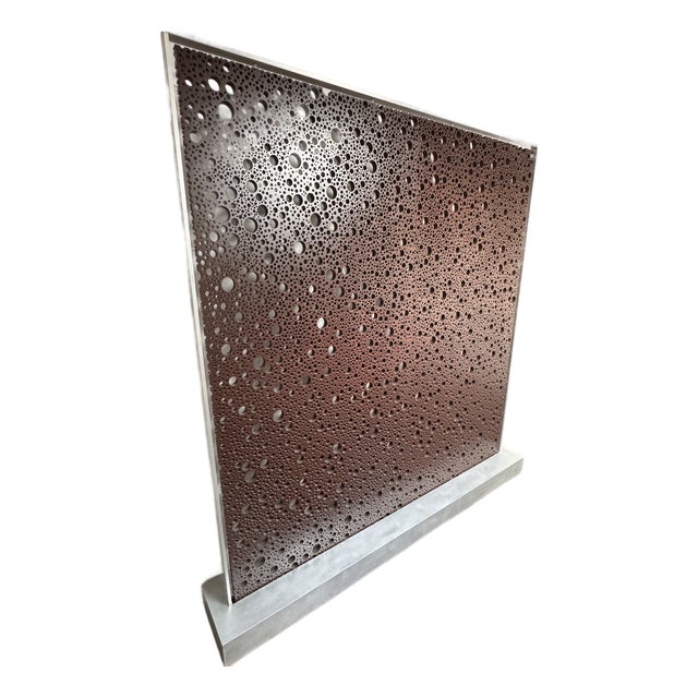 Brown Walls of Holes by Michael Sirvet (2013) For Sale