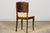 Pair of 1930s French Art Deco Mustache-Back Oak and Walnut Side Accent Chairs For Sale - Image 13 of 18
