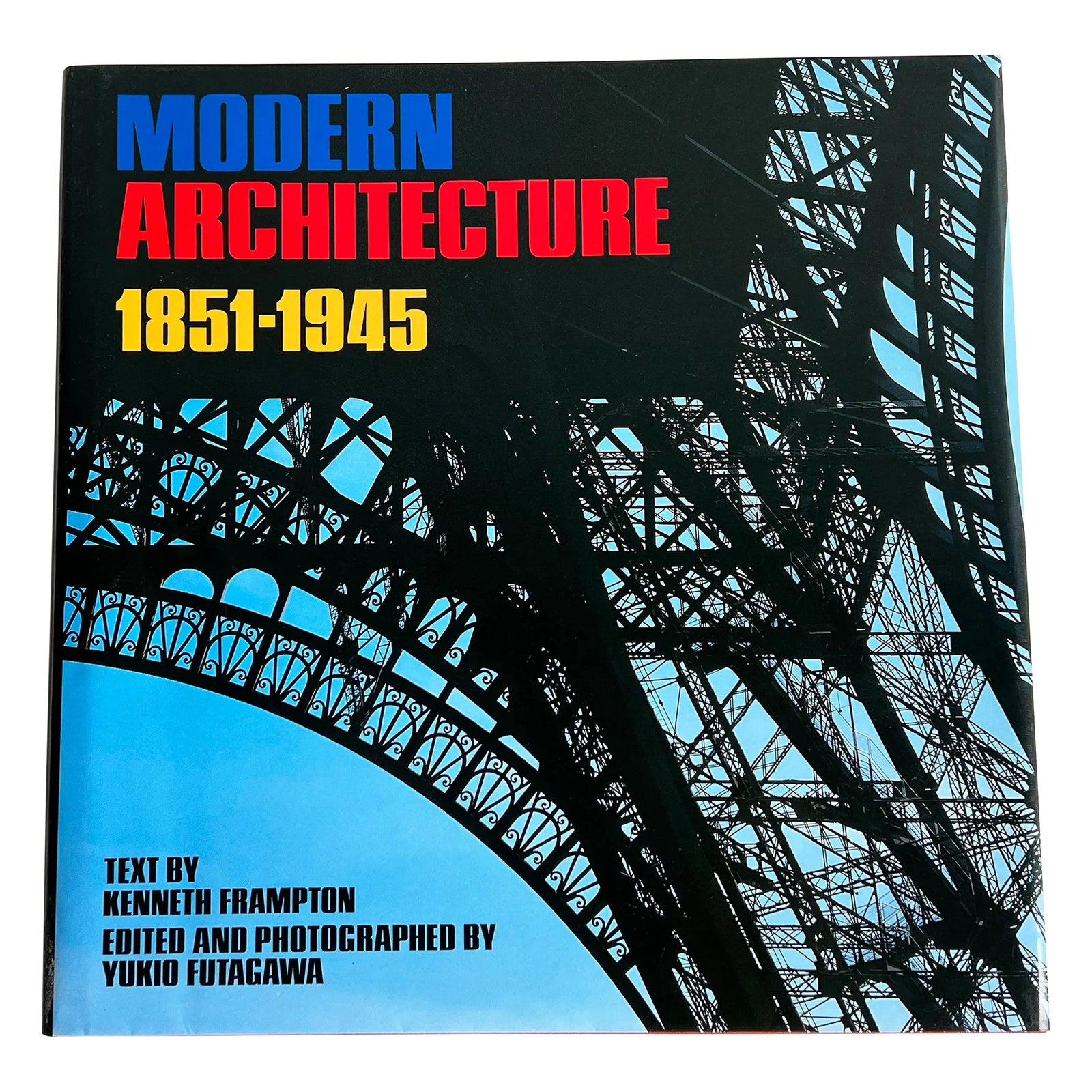 1983 Modern Architecture 1851–1945 Coffee Table Book by Kenneth Frampton & Yukio Futagawa