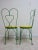 Metal Metal Twisted Ice Cream Parlor Saloon Side Chairs - Set of 4 For Sale - Image 7 of 12