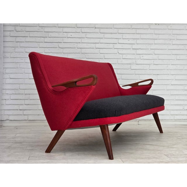 Danish 2-Seater Sofa from Ch. F. Brodersen, 1960s For Sale - Image 6 of 18