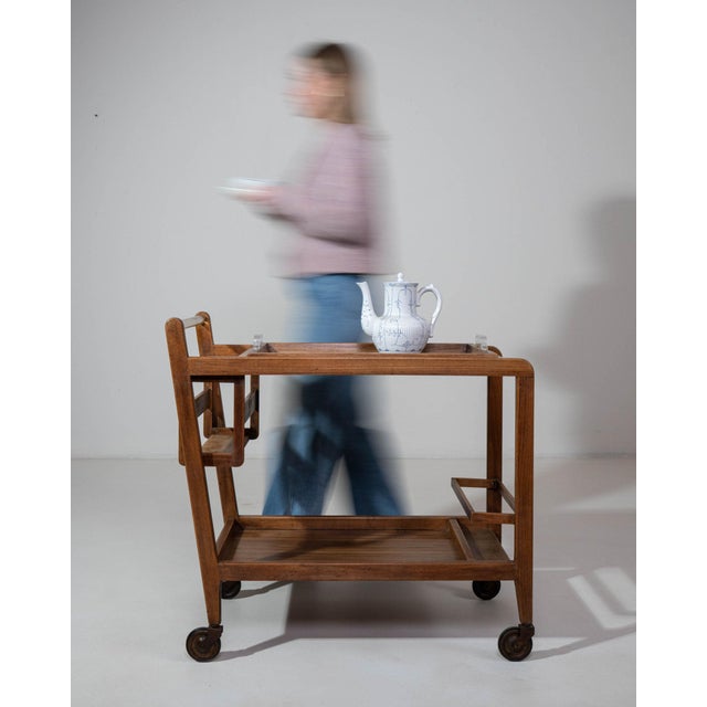 19th Century France Tan Wood Bar Carts & Dry Bars For Sale - Image 4 of 11
