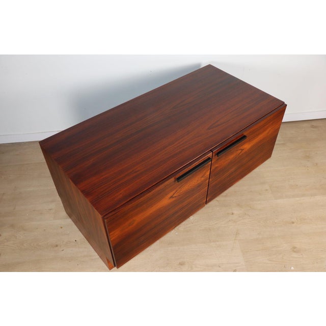 Scandinavian Low Sideboard in Rosewood from Ib Kofod Larsen, Denmark, 1960s For Sale - Image 6 of 16