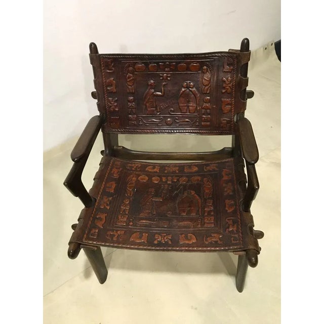 Lounge Chair and Ottoman Set by Angel I. Pazmino for Muebles de Estilo, 1960s, Set of 4 For Sale - Image 12 of 13