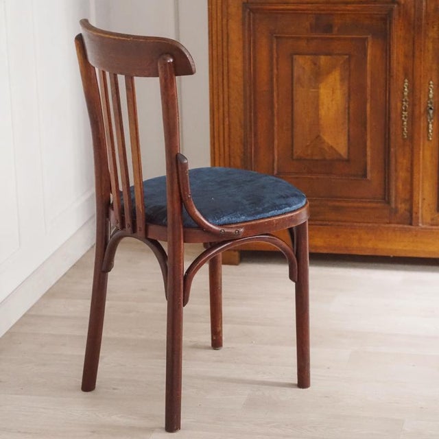 Wood Antique Bentwood Bistro Chair, France, 1890s For Sale - Image 7 of 7