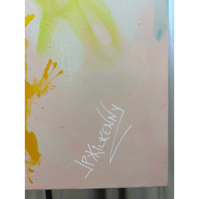 Hot Pink Jp Kilkenny | Original Abstract Painting, Acrylic on Canvas For Sale - Image 8 of 8