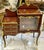 2000 - 2009 Louis XV Style Marquetry Bedside Cabinet With 3 Drawers and Glass Door For Sale - Image 5 of 5