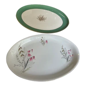 1970s Bavarian Collection of Platters- Set of 2