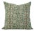 Fabdivine 14x36 Inch Modern Boho Block Print Pillow Cushion Cover, Rudraksh Border For Sale