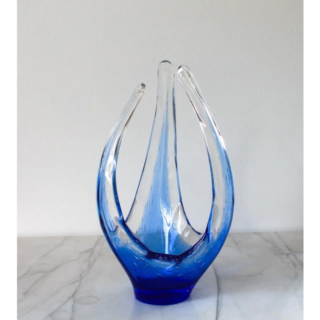 Mid 20th Century Mid-Century Art Glass Sculpture For Sale - Image 5 of 7