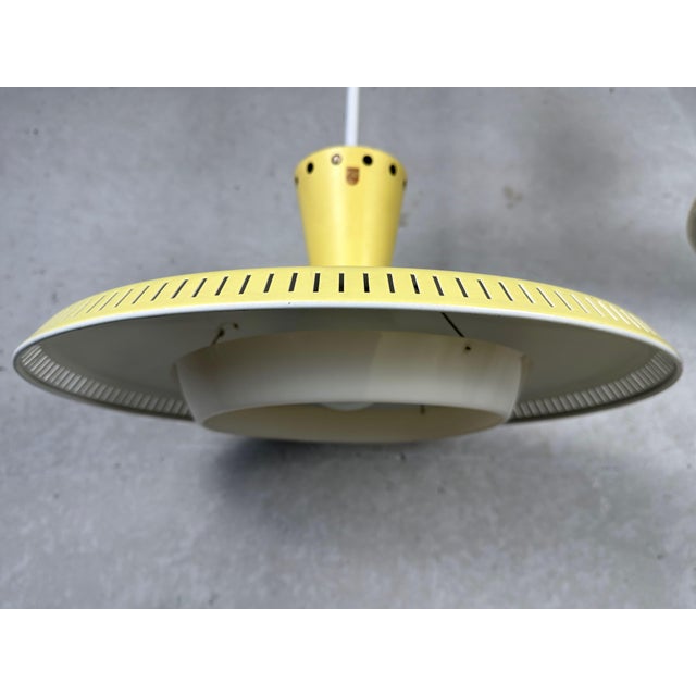 Vintage Pendant Lamp by Louis Kalff for Philips, 1950s For Sale - Image 3 of 18