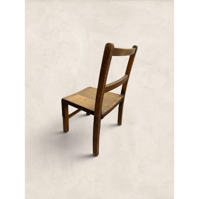 Antique English Pine Children's Chairs, Set of Four For Sale - Image 13 of 18