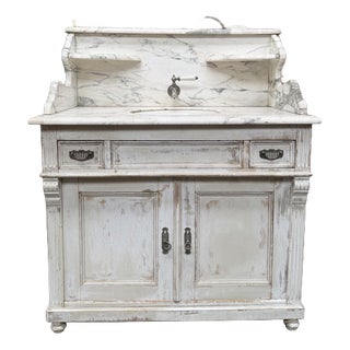 Early 20th Century Washbasin Unit For Sale