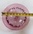 Glass Vintage Murano Style Pink Cranberry Art Glass Bowl, Pulled Spikes, UV Reactive For Sale - Image 7 of 15