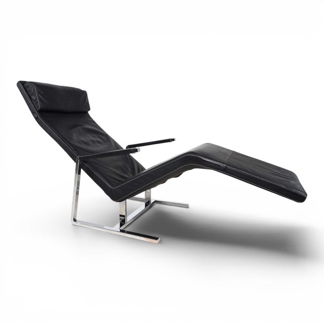 MaRe Leather Lounge Chair by Christophe Marchand for Team by Wellis, 2002 For Sale - Image 16 of 18