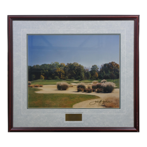 1997 Due Process Stables Golf Course 6th Hole Eagle Signed Photograph 28"