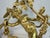 Antique Ornate Gilt Bronze Cherub Angel Putti Hanging Chandelier Fixture For Sale - Image 4 of 16