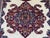 Beige Beige & Red Persian-Style Medallion Wool Rug, Natural Dyes, 5'10" X 8'5" For Sale - Image 8 of 16
