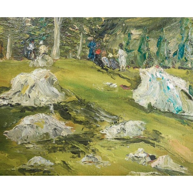 G. Bogliani, Landscape, Oil on Panel For Sale - Image 8 of 12