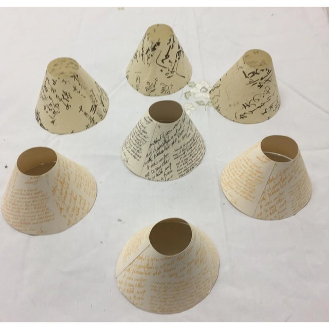 Beautiful individually designed parchment candle shades by Trudie Wright. Each distinctly handcrafted empire shade has a...