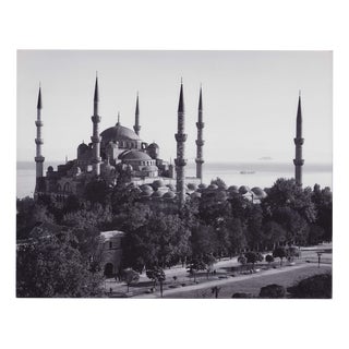 Sultan Ahmed Mosque, Istanbul, 1960s, Black & White Photograph For Sale