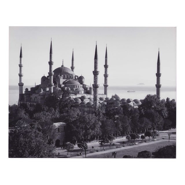 Sultan Ahmed Mosque, Istanbul, 1960s, Black & White Photograph For Sale
