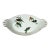 Vintage Exotic Birds Gratin Dish For Sale