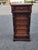 Brown 19th Century French Antique Walnut Marble Top Bedside Cabinet Nightstand For Sale - Image 8 of 18