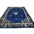 1920s Blue Scene Animals Deco Antique Peking Chinese Knotted Wool 9'x 11' 4" Rug For Sale - Image 9 of 10