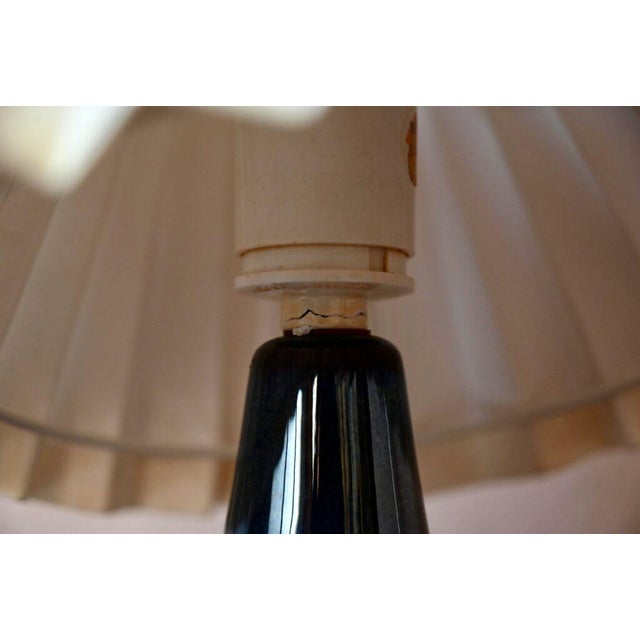 Danish Table Lamp in Ceramic from Søholm Stentøj, 1960s For Sale - Image 14 of 16