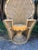 Vintage Rattan Peacock Chairs a Pair For Sale - Image 12 of 13