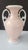 Antique Bohemian Pink Portrait Porcelain Vase With Gilt Handles, Circa 1900 For Sale - Image 15 of 17