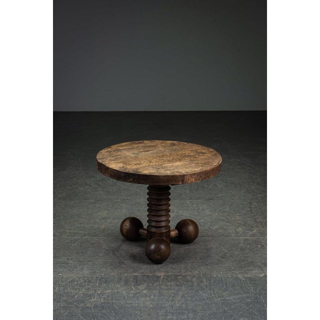 Art Deco Side Table from Charles Dudouyt For Sale - Image 4 of 12